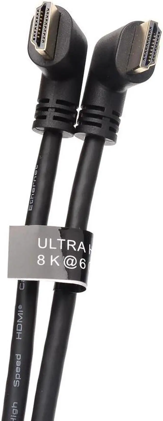 Alt view image 3 of 5 - 8K*4K 60HZ 2.1 -compatible 120HZ & 8K 60HZ UDLR(Up, Down, Left,Right) 90/270 Degree Angled  2.1 4K&120HZ / 8k&60HZ