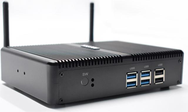 Alt view image 3 of 5 - New  Fanless Mini PC Wind 10 Intel NUC Core i5 i3 i7 Celeron 2955U Micro Desktop Computer X86 Nettop
