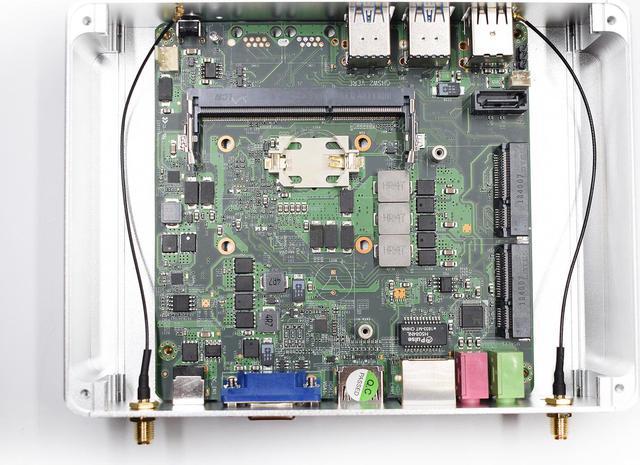 Alt view image 4 of 5 - New  Fanless Mini PC Wind 10 Intel NUC Core i5 i3 i7 Celeron 2955U Micro Desktop Computer X86 Nettop