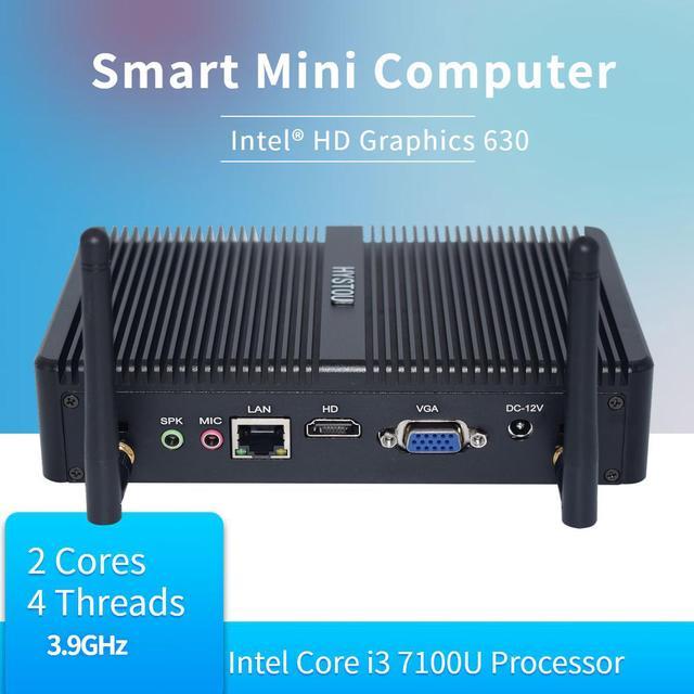 Main image of New  Fanless Mini PC Wind 10 Intel NUC Core i5 i3 i7 Celeron 2955U Micro Desktop Computer X86 Nettop