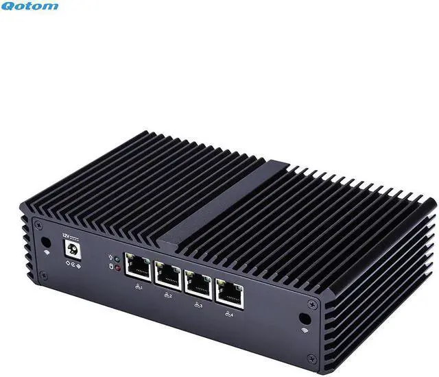 Alt view image 4 of 5 - Wireless Mini PC with 4 Gigabit NIC and Core i3 i5 Processor to build advanced Firewall Router