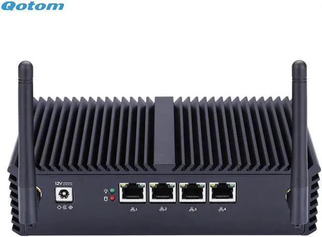 Alt view image 5 of 5 - Wireless Mini PC with 4 Gigabit NIC and Core i3 i5 Processor to build advanced Firewall Router