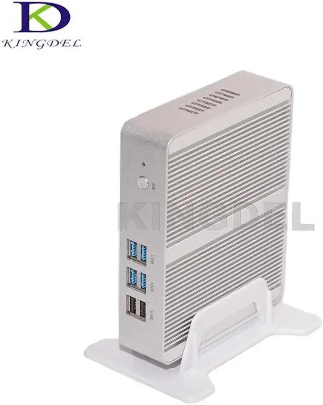 Alt view image 4 of 5 - Metal Case Rugged PC i3 4005U Fanless Mini PC  Celeron N3150 Quad Core Desktop Computer HTPC Dual LAN+HDMI VGA Wifi