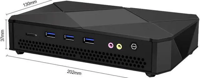 Alt view image 2 of 5 - KingNovy 11Th Gen Mini PC Nuc Intel Core i9 i7 1165G7 Desktop Computer Dual Ram Dual M.2 NVMe SSD 3x4K Display Gaming PC HTPC