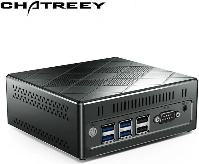 Alt view image 5 of 5 - CK6 Mini Pc Fanless  Core I5 5257U Windows 10 Computer Dual WIFI 1000M Lan 4K HD Desktop pc VS Beelink U57