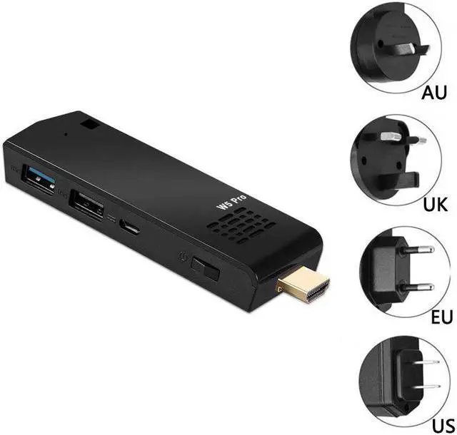 Alt view image 5 of 5 - PC Mini PC Windows 10  Atom X5-28350 Quad Core Support up to 128GB Micro  Card Expansion  HD Graphics 400