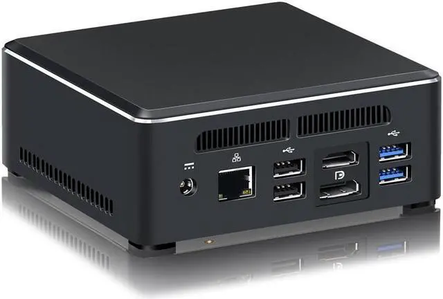 Main image of Ryzen R7 2700U Mini PC with Vega 10 Graphics 4K UHD Nvme SSD Desktop Gaming Computer