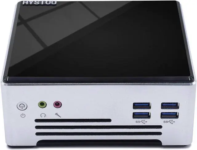 Alt view image 5 of 5 - 2021  Mini Pc M5 10th Generation Gaming Computer Window 10 Pro Dual DDR4 HD+DP Both Support 4K Display