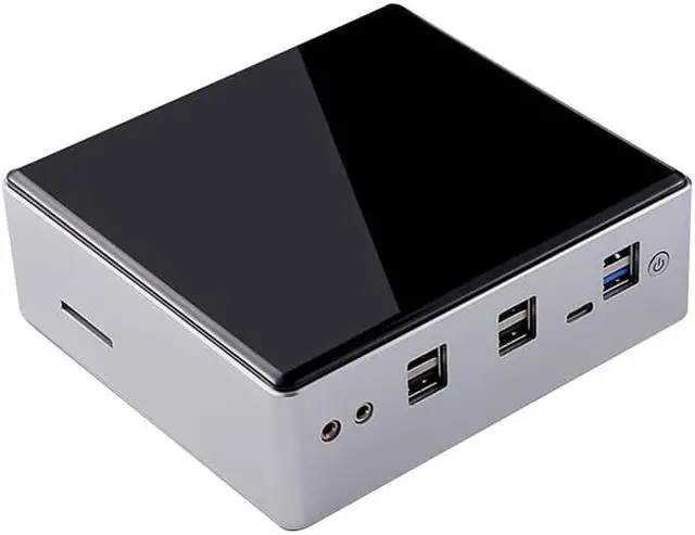Alt view image 2 of 5 - Mini PC  Core i7 10710U Fan Micro PC Barebone Windows 2*Lan DP HDMI Dual Band WIFI High-performance Mini Computer