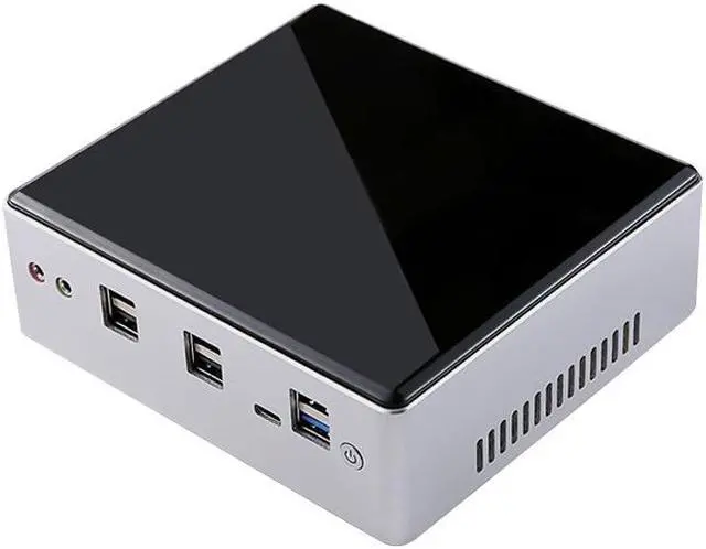 Main image of Mini PC  Core i7 10710U Fan Micro PC Barebone Windows 2*Lan DP HDMI Dual Band WIFI High-performance Mini Computer