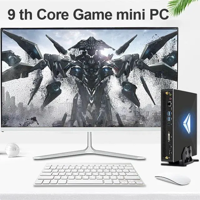 Alt view image 5 of 5 - High-End Mini PC Gamer Nvidia GTX 1660 Super 6G GDDR6 Desktop Computer Max 64GB DDR4 Ram Windows 10 Pro Dual-Band AC WiFi