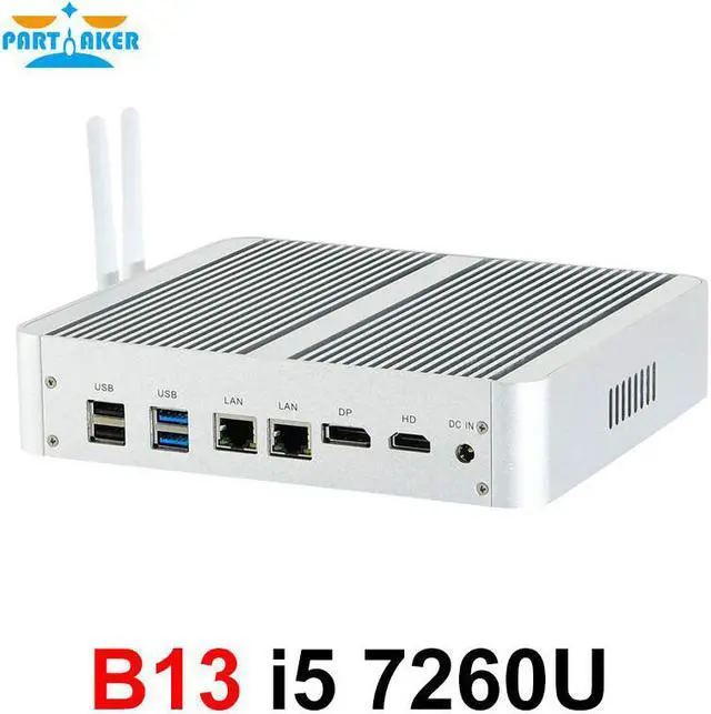 Alt view image 2 of 5 - Core i7 8565U/7560U i5 8250U/7260U DDR4 Gaming Mini PC Windows 10 HTPC Desktop Computer linux  UHD620 DP HDMI wifi