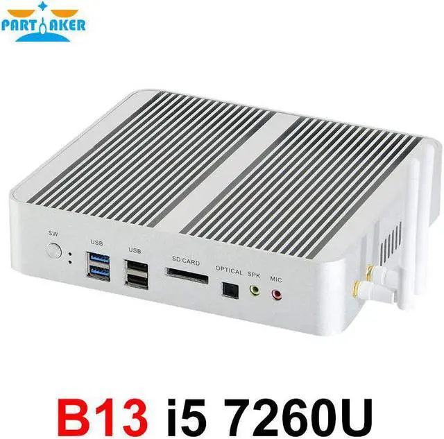 Alt view image 3 of 5 - Core i7 8565U/7560U i5 8250U/7260U DDR4 Gaming Mini PC Windows 10 HTPC Desktop Computer linux  UHD620 DP HDMI wifi