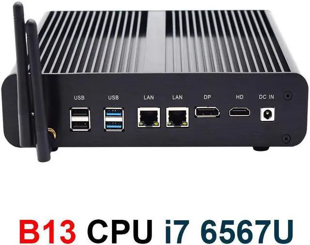 Alt view image 4 of 5 - Core i7 8565U/7560U i5 8250U/7260U DDR4 Gaming Mini PC Windows 10 HTPC Desktop Computer linux  UHD620 DP HDMI wifi