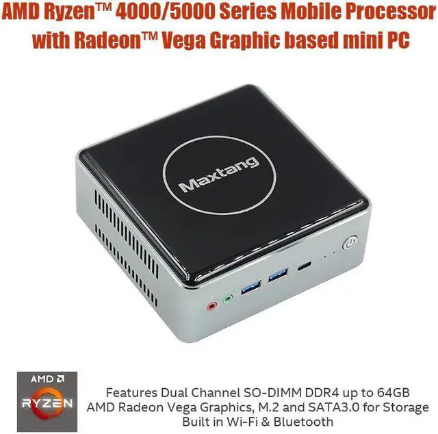 Alt view image 5 of 7 - Gaming Mini PC Intel i7-10900F Nvidia GTX1050TI NUC Window10/11 2*HD2.0 4*HTPC 4K Desktop Computador