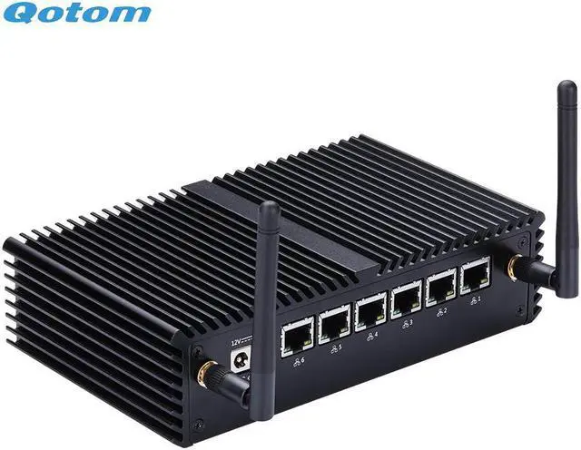 Alt view image 5 of 5 - DIY Home Office Factory Router Firewall Running 24/7  Mini PC 6 LAN Core i5-6200U/7200U Processor Onboard