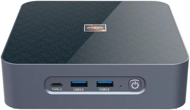Alt view image 3 of 5 - Mini Gaming PC AMD Ryzen 9 5900HX 7 5700U 2*DDR4 MAX 64GB RAM 2*M.2 NVME Desktop Computer  DP TYPE-C 4K@60Hz TPM2.0