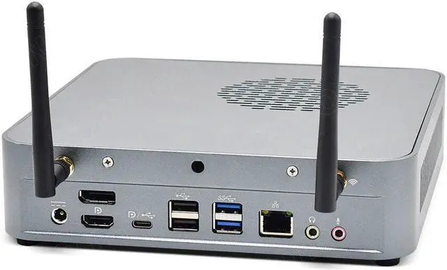 Alt view image 2 of 5 - Topton Mini Computer 7nm AMD Ryzen 7 4800H 8 Core 16 Threads 8M Cache Nvme 2*DDR4 Nuc Windows 11 10 AX WiFi6 Desktop Gaming PC