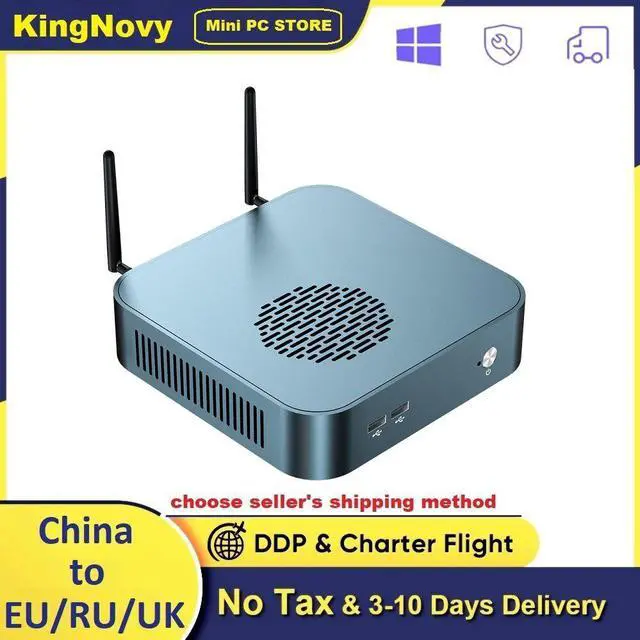 Alt view image 5 of 5 - Topton Mini Computer 7nm AMD Ryzen 7 4800H 8 Core 16 Threads 8M Cache Nvme 2*DDR4 Nuc Windows 11 10 AX WiFi6 Desktop Gaming PC
