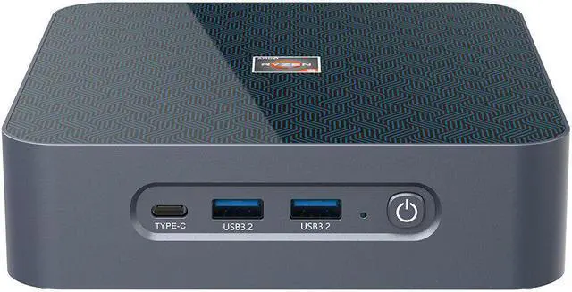 Alt view image 4 of 5 - S500+ NUC Gaming Mini PC AMD Ryzen 9 5900HX 7 PRO 5850U DDR4 NVMe SSD 2.5G LAN Micro Desktop Computer Windows 11 4K HTPC