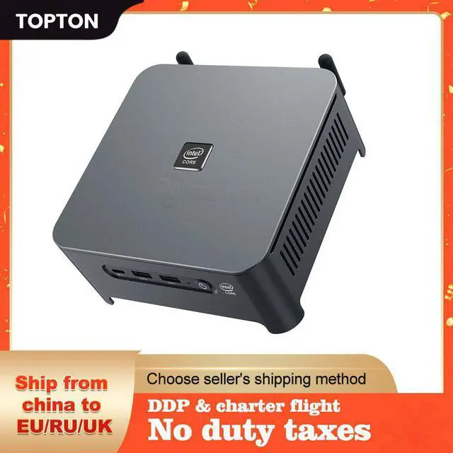 Alt view image 5 of 5 - Mini PC Gamer Intel Core i9 10980HK Xeon W-10885M 2Lans NUC TPM2.0 Windows 11/10 2*DDR4 2*NVMe Gaming Desktop Computer
