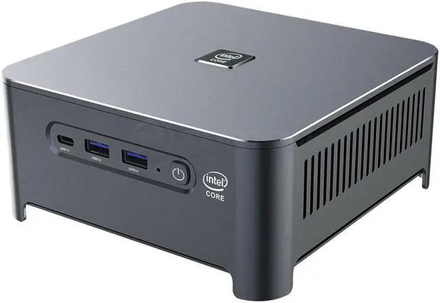 Alt view image 2 of 5 - Mini PC Gamer Intel Core i9 10980HK Xeon W-10885M 2Lans NUC TPM2.0 Windows 11/10 2*DDR4 2*NVMe Gaming Desktop Computer