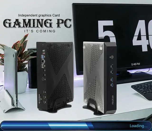 Alt view image 5 of 5 - Mini PC  core i5 9400F i7 9700F  GTX 1650 4GB Gamer pc Desktop Windows 10 4K 8K support 4 displays DP 2HD DVI
