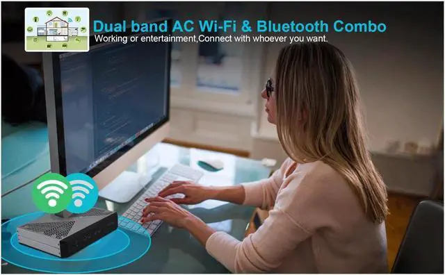 Alt view image 4 of 5 - Mini PC  core i5 9400F i7 9700F  GTX 1650 4GB Gamer pc Desktop Windows 10 4K 8K support 4 displays DP 2HD DVI