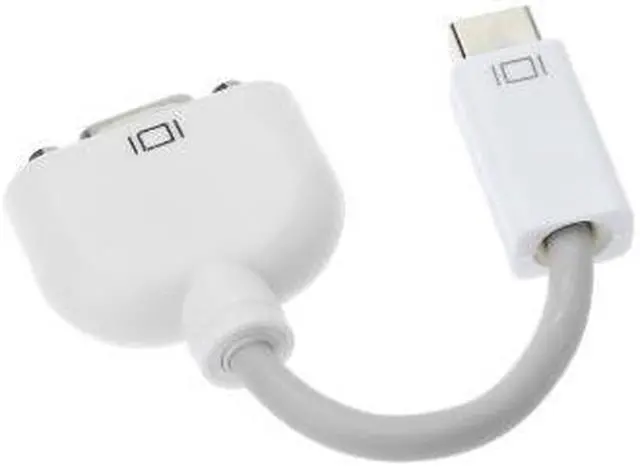 Alt view image 2 of 4 - DVI to VGA RGB Female Video High Definition Adapter Cable Connector for  Old Mac book & Projector 10cm