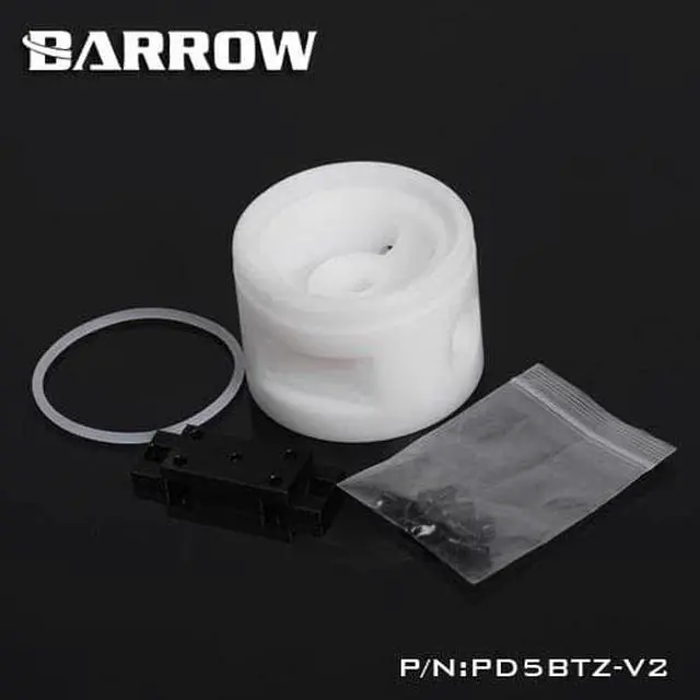 Alt view image 2 of 5 - YKD5BTZ-V2 / PD5BTZ-V2 POM / PMMA Acrylic water pump top for D5 / MCP655 serise pump computer water cooling.