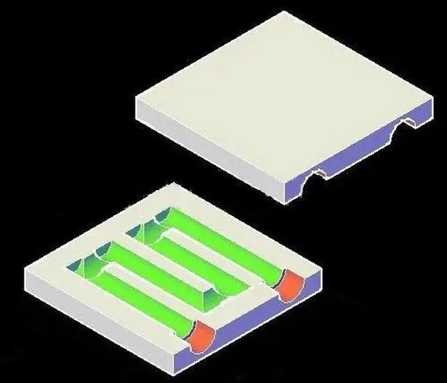 Alt view image 2 of 2 - Primary Aluminum Water Cooling Block for Liquid Water Cooler Heat Sink System 80*80*14mm Water-cooled Radiator for PC Laptop CPU