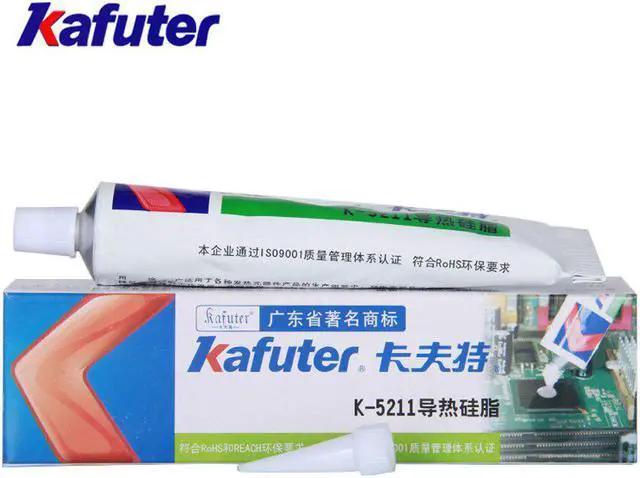 Main image of 1PCS Kafuter K-5211 100g Thermal Conductive Silicone High-power LED Lamp Heat Sink Heat Special UPC Chipset Cooling Grease