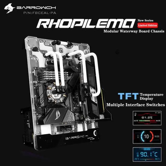 Alt view image 4 of 4 - ch Rhopilema Series Limited Edition Composite Channel Board FBCEAL-PA Water Cooling Case Program Latest Model New Arrive