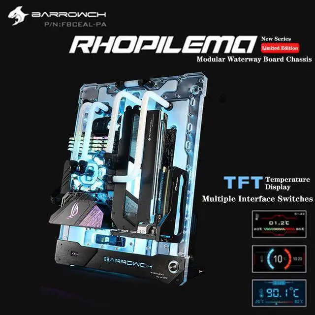 Alt view image 3 of 4 - ch Rhopilema Series Limited Edition Composite Channel Board FBCEAL-PA Water Cooling Case Program Latest Model New Arrive