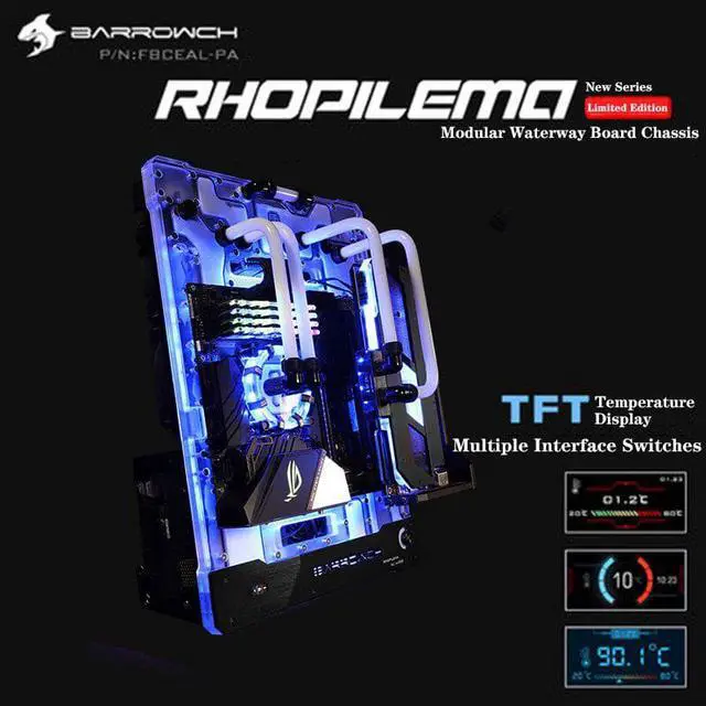 Alt view image 2 of 4 - ch Rhopilema Series Limited Edition Composite Channel Board FBCEAL-PA Water Cooling Case Program Latest Model New Arrive