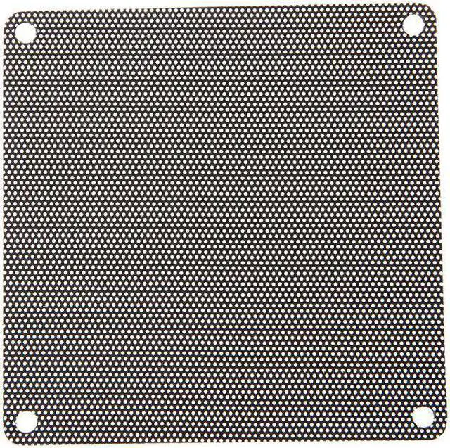 Alt view image 3 of 5 - 10PCS 120MM PVC Fan Dust Filter PC Dustproof Case Cuttable Computer Mesh Cover Black