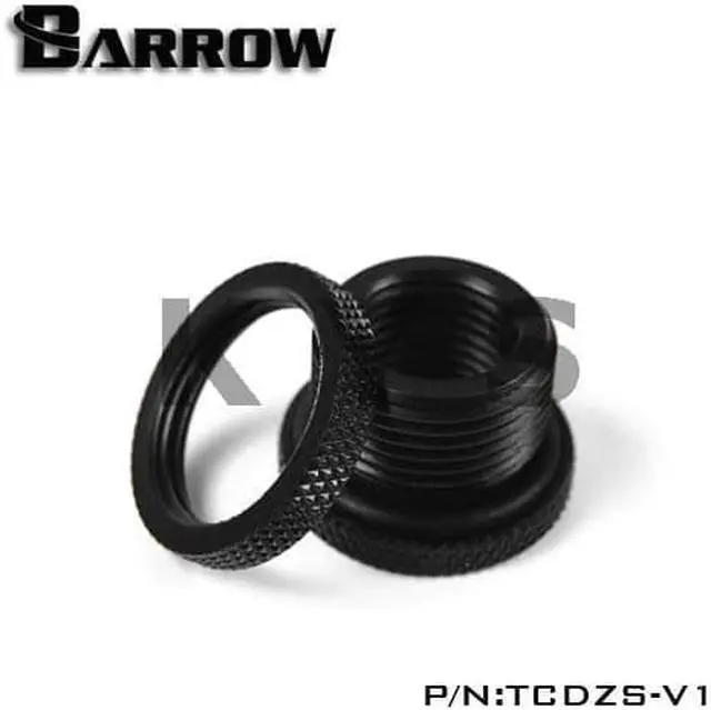 Alt view image 3 of 5 - G1/4" Through Board Water Injection Port Joint TCDZS-V1