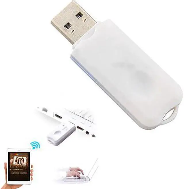 Alt view image 2 of 5 - Bluetooth Stereo Music Receiver Wireless Audio Adapter Dongle Kit Built In Microphone For Speaker For Phone Car