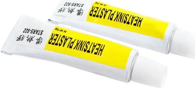 Alt view image 4 of 5 - Pads Conductive Heatsink Plaster Viscous Adhesive Glue for Chip VGA RAM LED IC Cooler Radiator Cooling