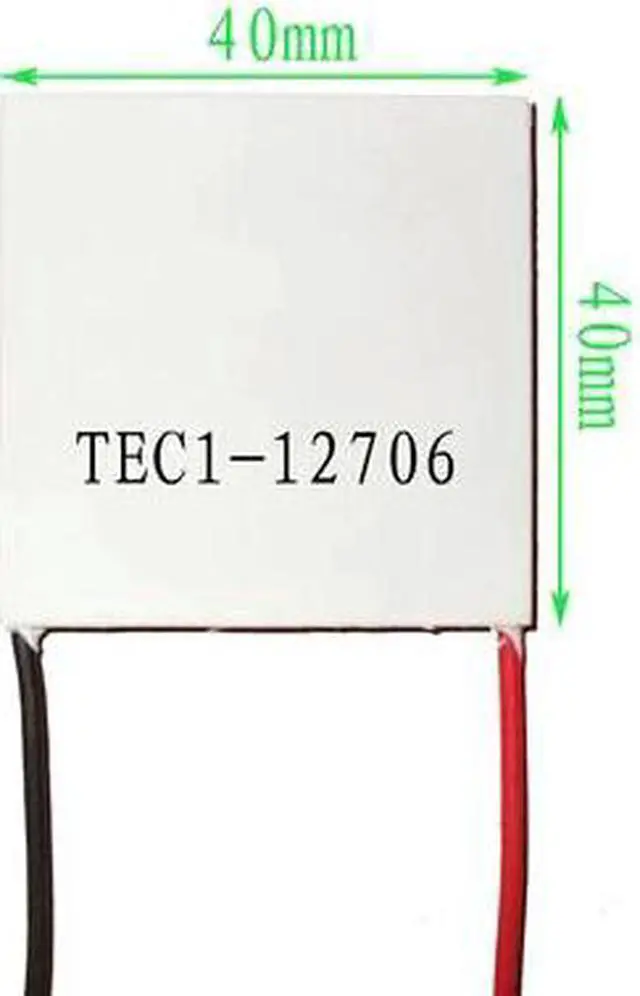 Alt view image 4 of 5 - Cooler 40*40mm module For CPU&GPU water cooling block TEC1-12703 12704 12705 12706 12708 12709 12710