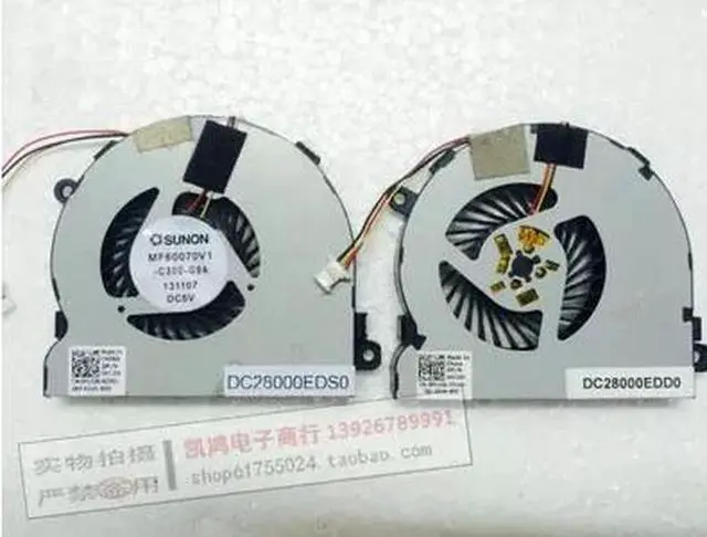 Alt view image 2 of 2 - CPU COOLING COOLIG FAN FOR Dell Inspiron 14 5000 14 5447 Ins14M-1528 KSB05105HAA01 Ins14M-2728S 14MR-1728 0H1106 H1106