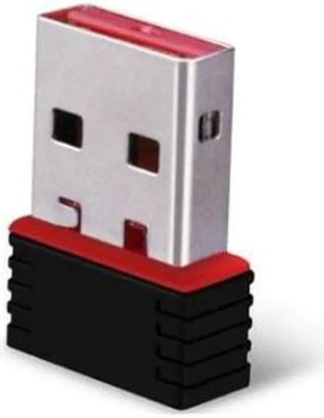 Main image of High Speed 150Mbps wireless Mini USB WiFi Adapter N 802.11 b/g/n wireless adaptor with CD and package