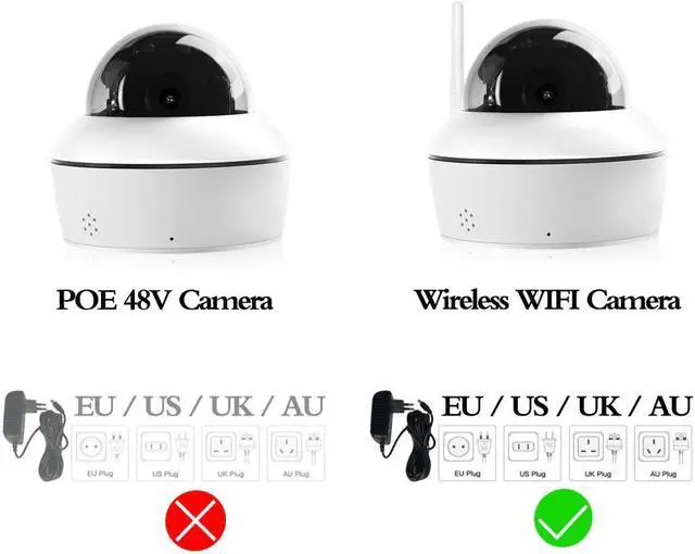 Alt view image 3 of 5 - 5MP Security IP Camera Wifi PTZ Dome Full Metal 5X Auto Zoom Humanoid Tracking 1080P POE CCTV Two Way Audio SD TF Card Slot