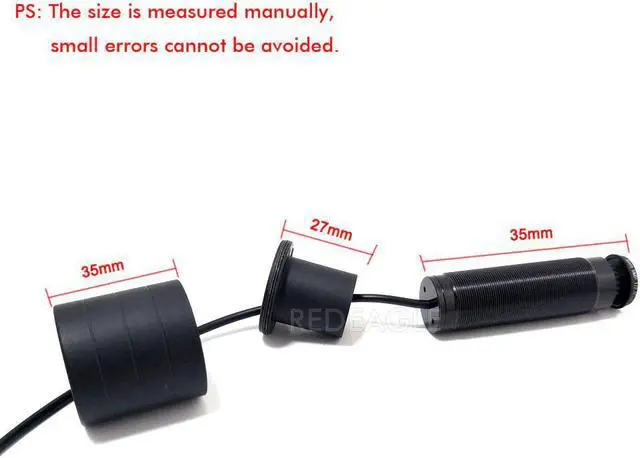 Alt view image 4 of 5 - Wired Door Hole Peephole Security Camera CVBS Analog Video Surveillance Camera Wide Angle Fish Eye Lens