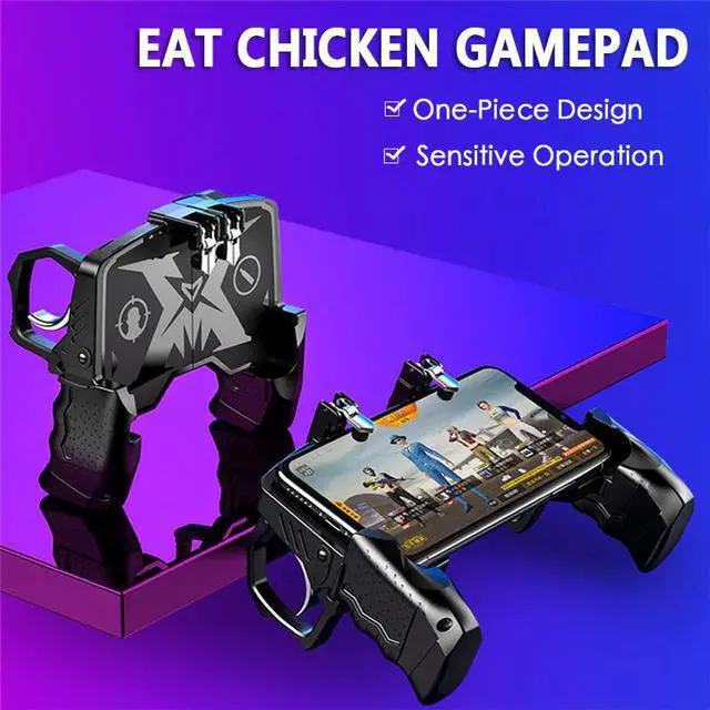 Alt view image 3 of 5 - Pubg Controller Game Pad Joystick luetooth Remote Control Game Trigger Fire Button For iOS Android Mobile Phone Handle