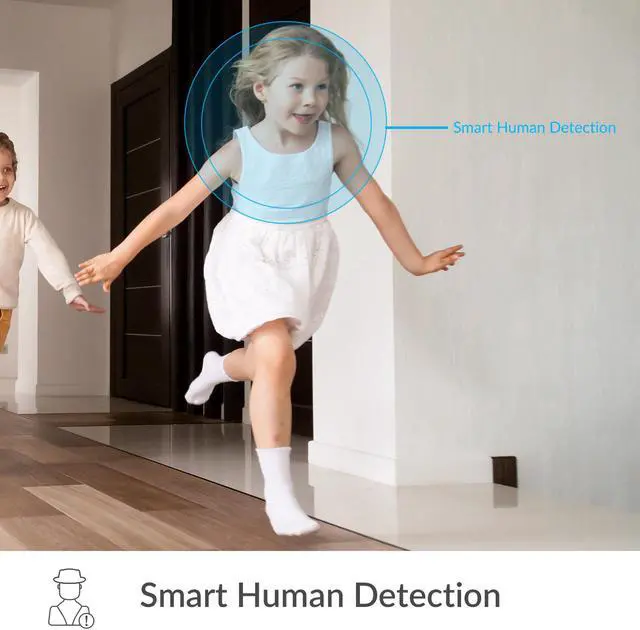 Alt view image 4 of 5 - Dome U Pro Security Camera 2K HD IP Cam Pan & Tilt With Wifi 360° Auto Cruise Home Human & Pet AI Voice Compatibility