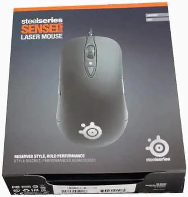 Alt view image 5 of 5 - Original  SENSEI RAW Gaming mouse  Engine Steels Laser mouse HEAT ORANGE EDITION