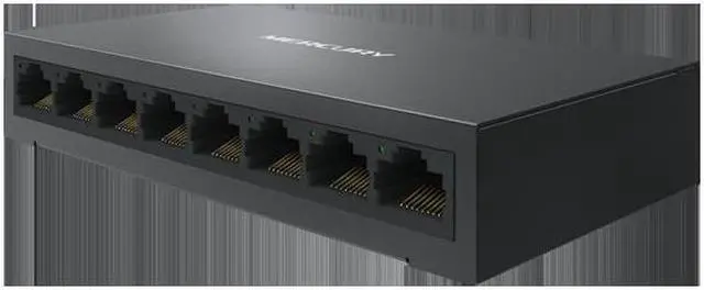 Alt view image 5 of 5 - Cabinet Network 8 Ports Gigabit Desktop Switch 1000Mbps Gigabit Ethernet Switch Lan Hub Full/Half duplex Exchange