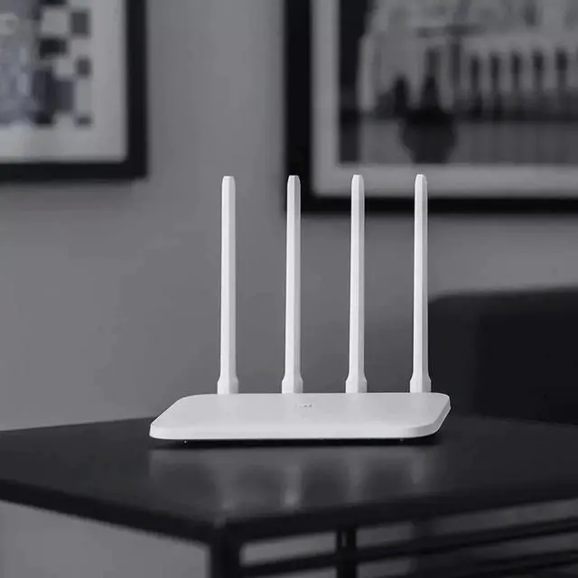 Alt view image 5 of 5 - Mi WIFI Router 4C 64 RAM 300Mbps 2.4G 802.11 b/g/n 4 Antennas Band Wireless Routers WiFi Repeater Mihome APP Control