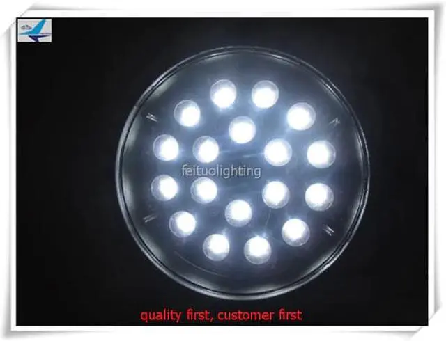 Alt view image 4 of 5 - waterproof Led Par 64 Light 18X18w rgbwa uv zoom beam 6 in 1 DMX 512 IP65 led par Can 10-60 degree 7/11CH (2pcs - 20pcs)